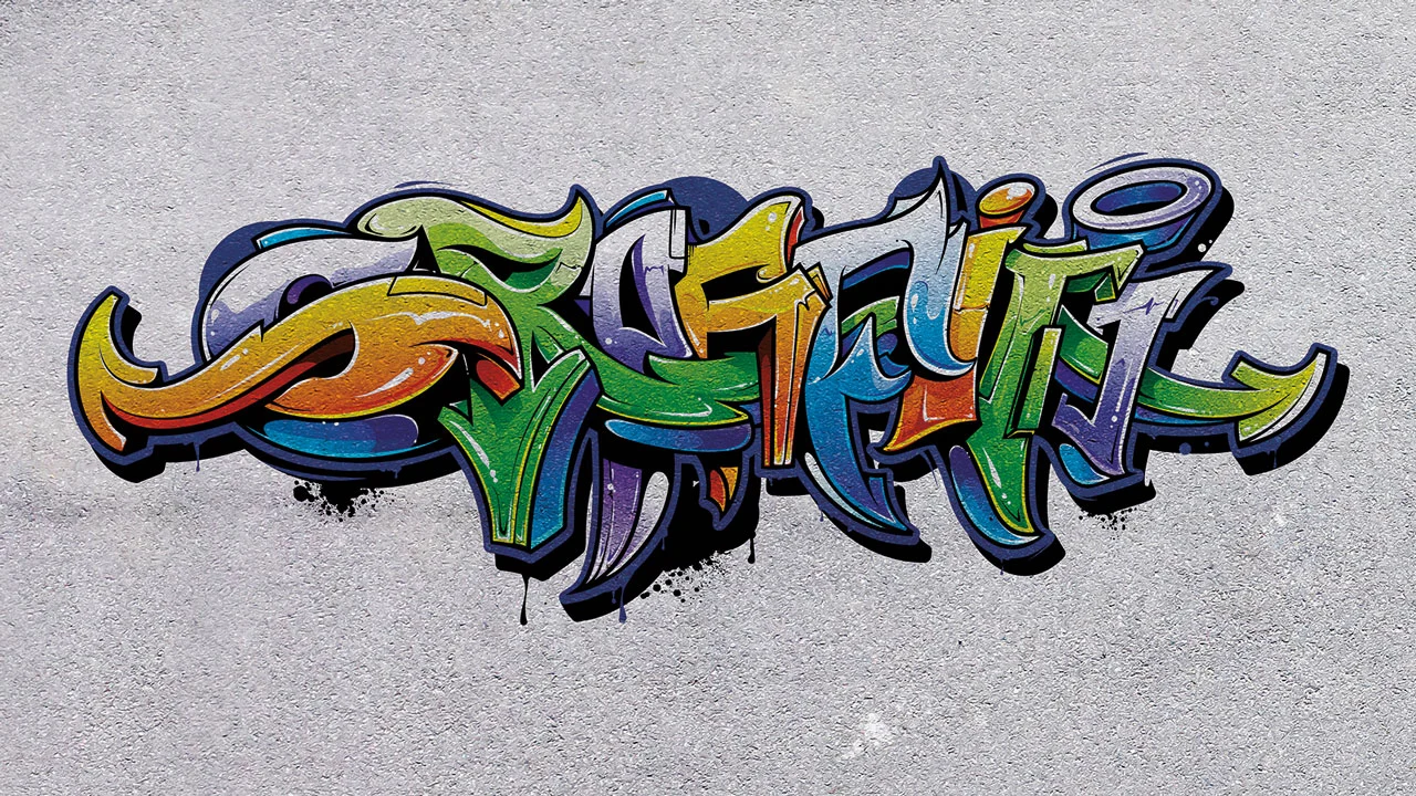 Graffitischriftzug