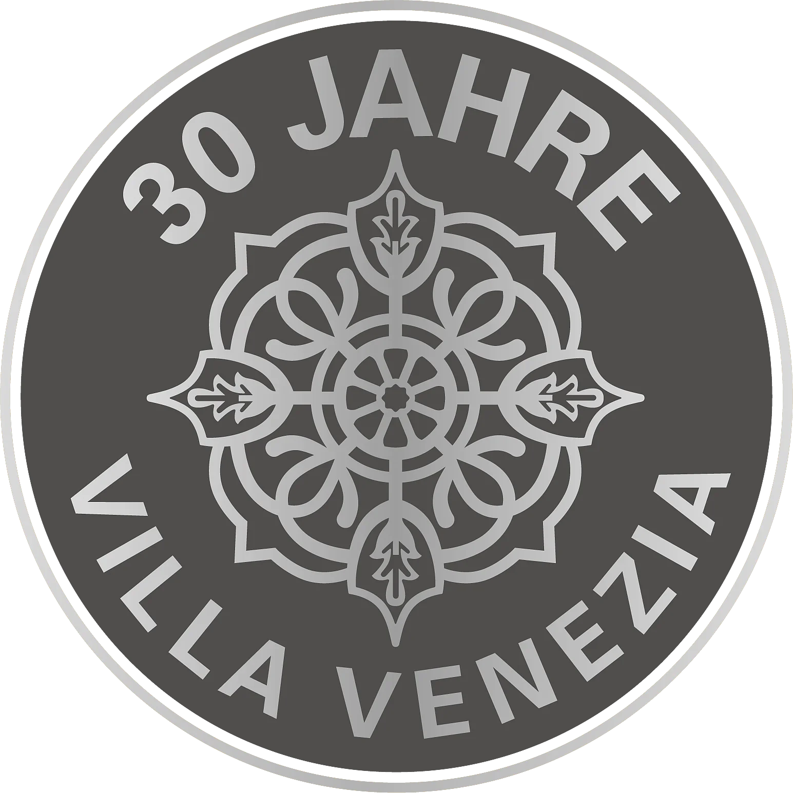 Logo 30 Jahre Villa Venezia